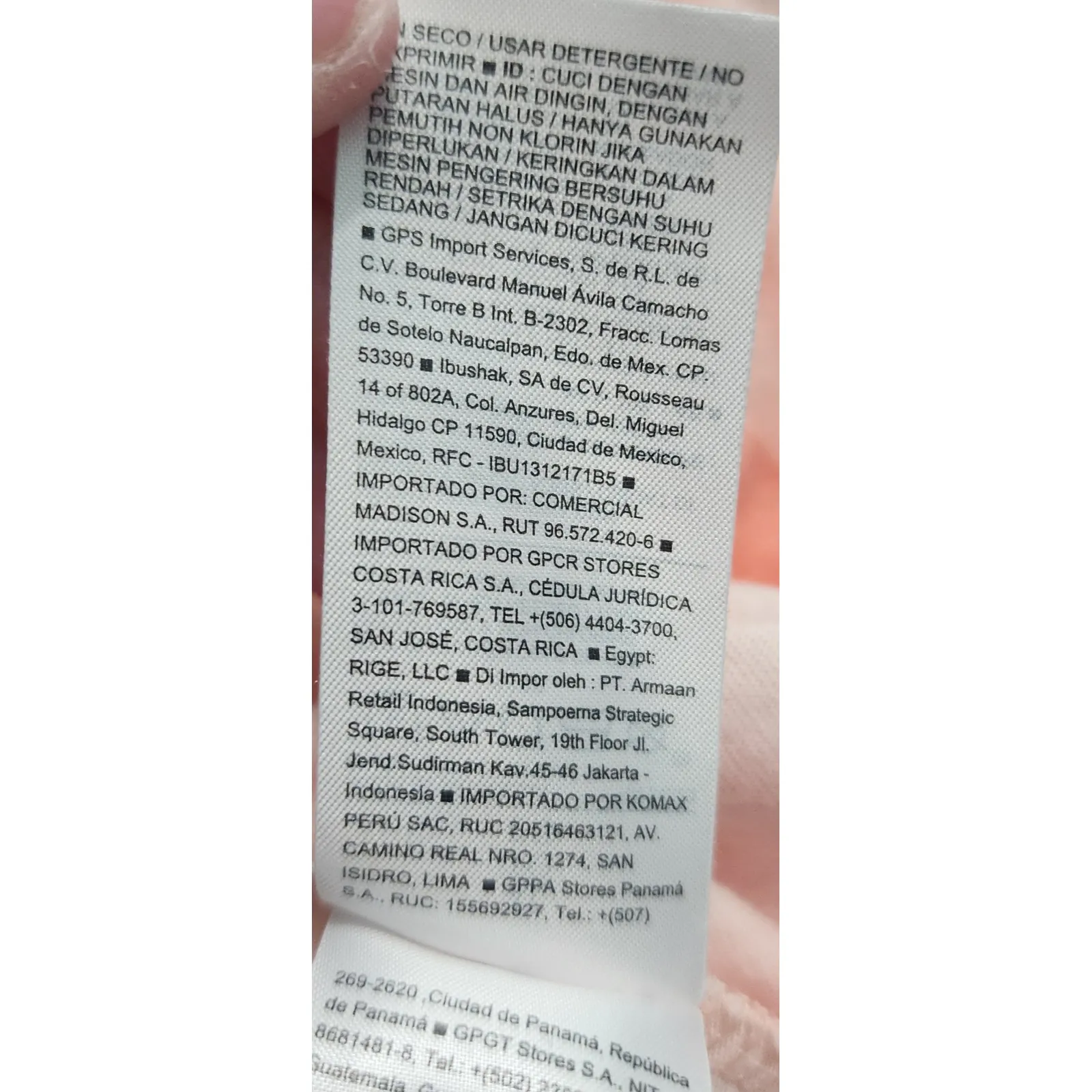 Old Navy Tie Dye Long Sleeve Tunic Dress XL‎ Coral White Casual Comfort - Image 6