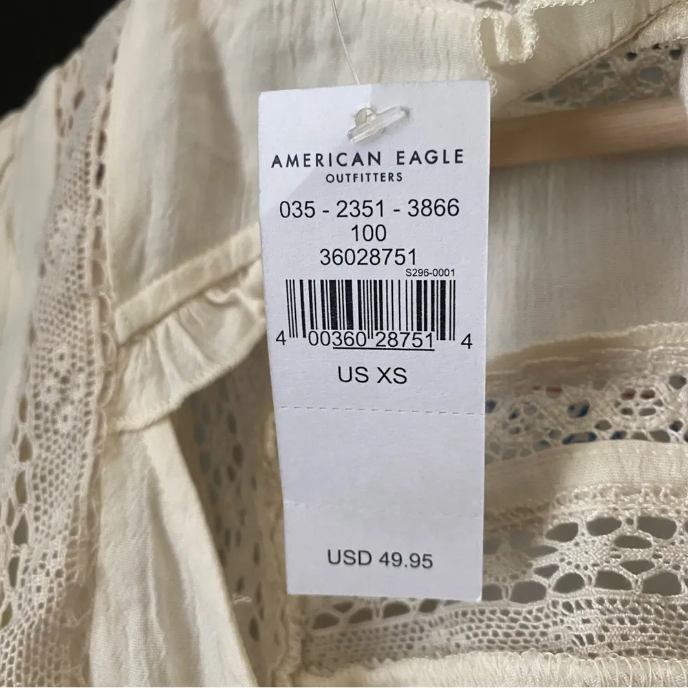 NWT American Eagle High Neck Cut Out Top - Image 8