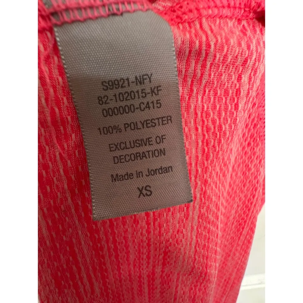 C9 Champion Duo Dry Women's Cross Over straps tank, Size XS Neon Orange - Image 4