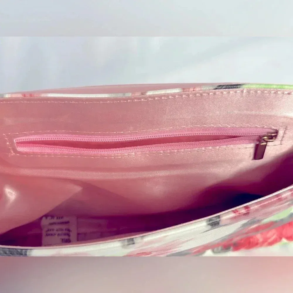 Crossbody Envelope Floral Clutch/Wallet (620) - Image 7