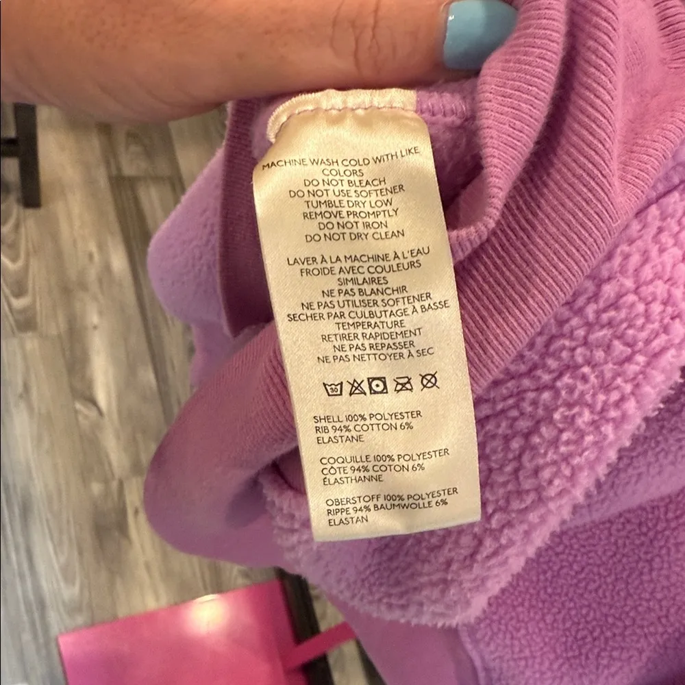 Pilcro Lavender Crew Neck Sweater size 2X - Image 4