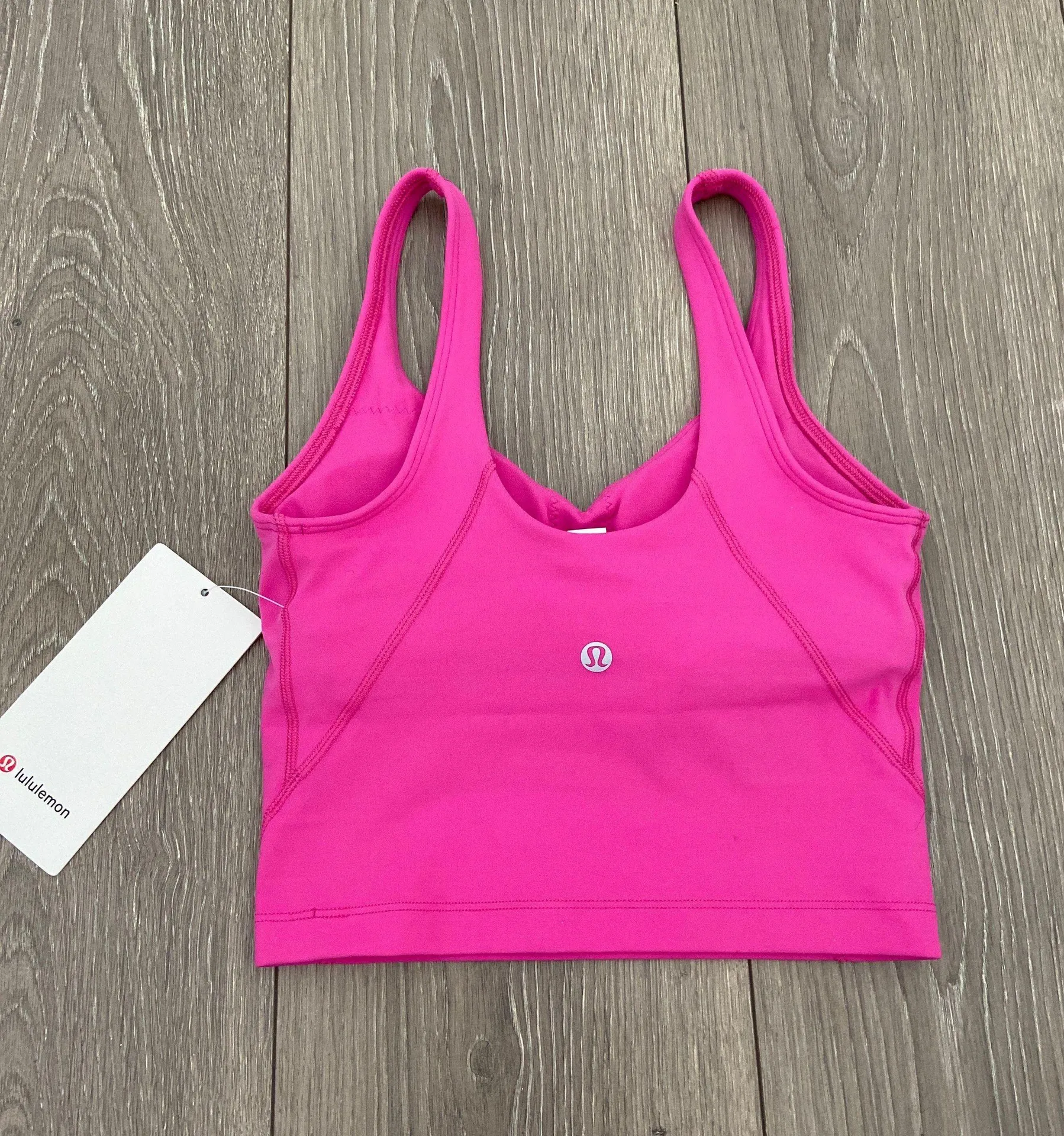 Lululemon Sonic Pink Align Tank - Image 2