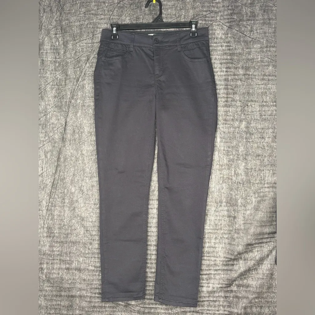 Gibson Latimer Black Skinny Pants Size 4 Stretch Waist Slim Fit(A255) - Image 2