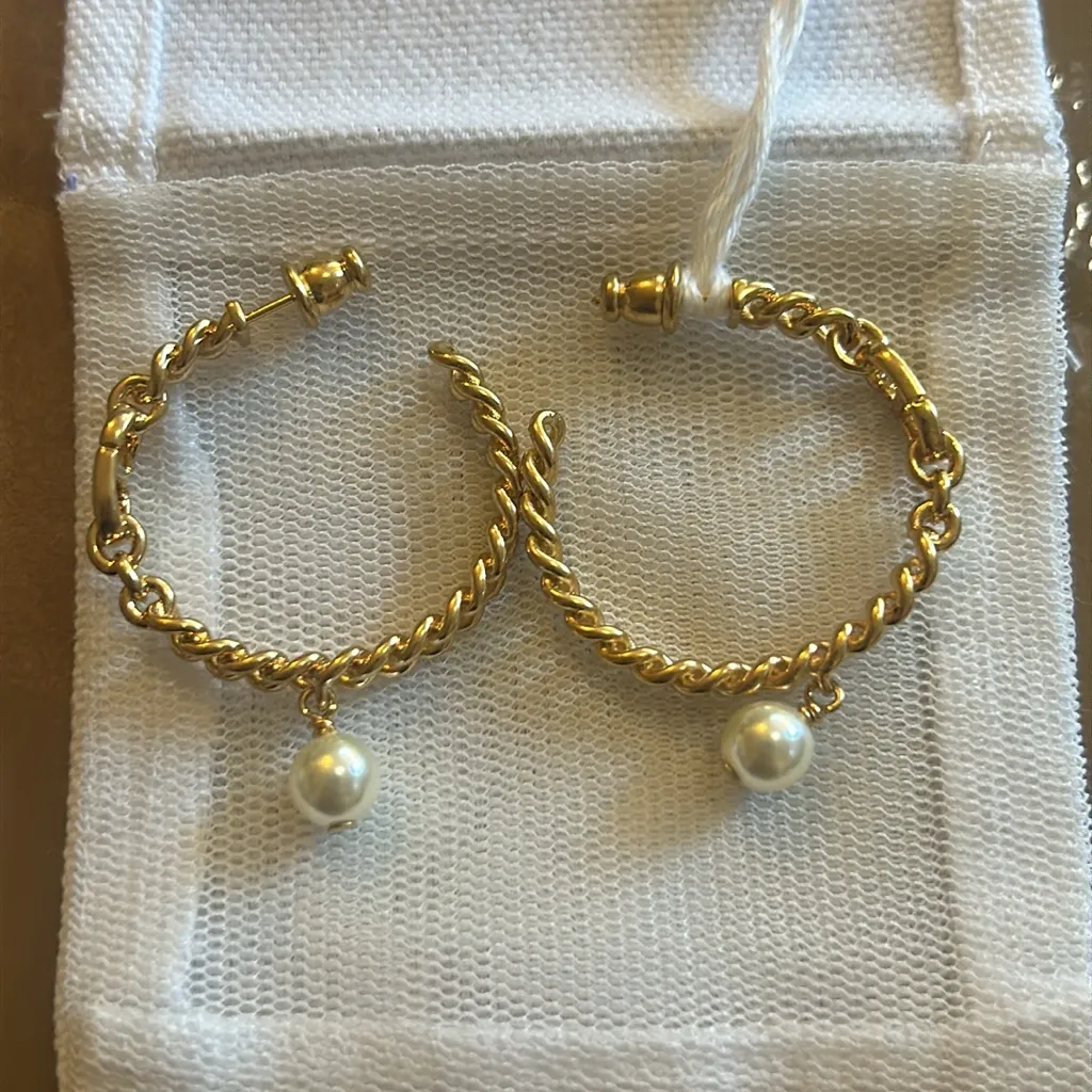 Christian Dior 30 MONTAIGNE Earrings Gold-Finish Metal - Image 4