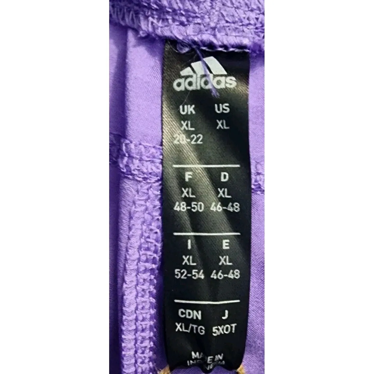 Adidas‎ Women's Size XL Pacer Shorts Purple - Image 3