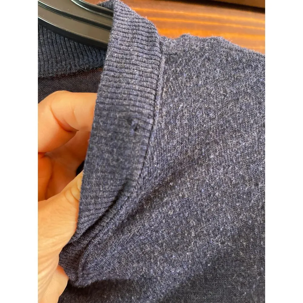 ALO GLIMPSE PULLOVER NAVY MEDIUM Blue - Image 4