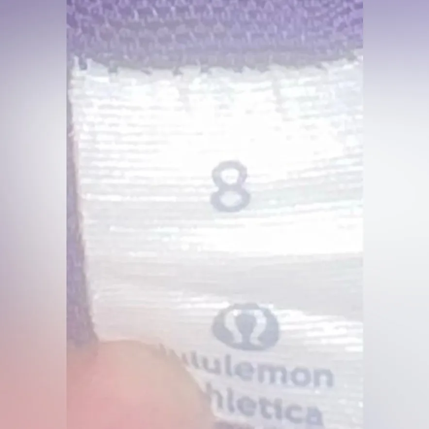 Lululemon  Deep Breath Bra size 8 -two tone purple - Image 5