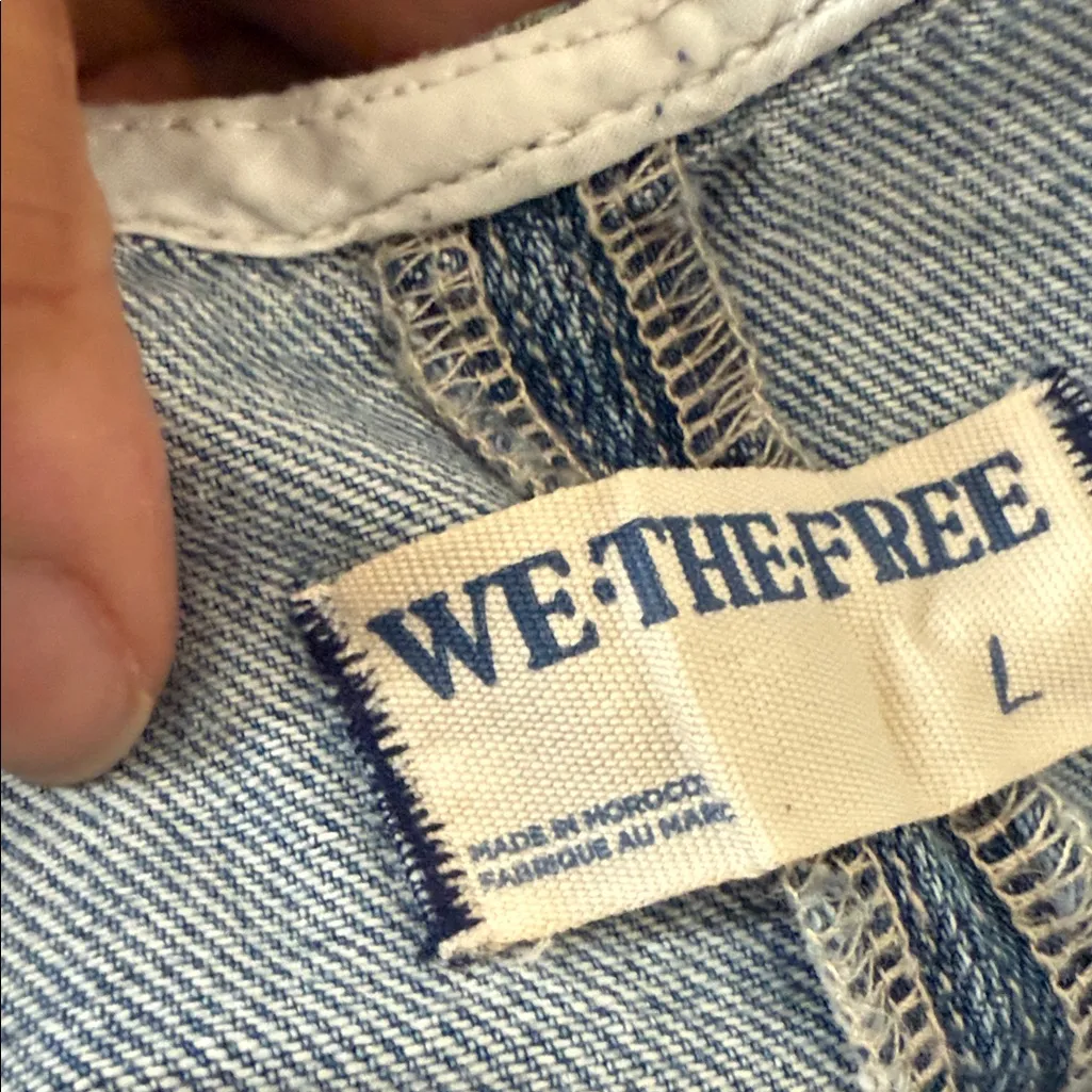 We The Free High Roller Jumpsuit, size L - Image 6