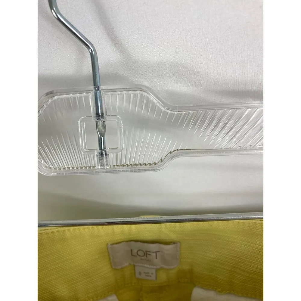 LOFT Lime Green Texture Shorts Size 0 - Image 4