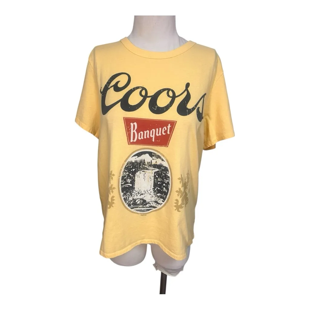 Coors Banquet vintage logo t-shirt Size L/XL - Image 2