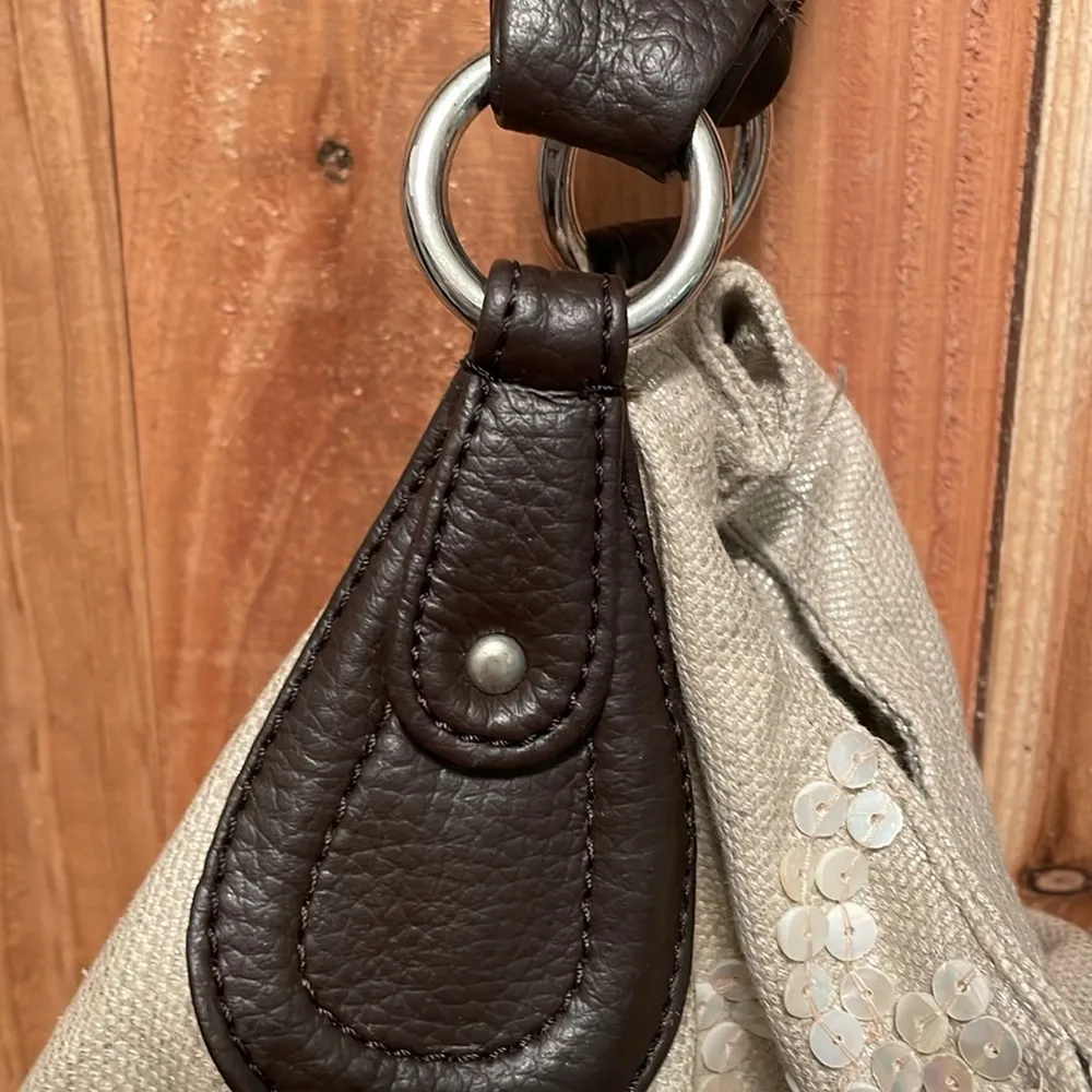 💰💰💰BOGOHO 💰💰💰Ann Taylor LOFT Hobo Shoulder Sequined Shimmer Bag - Image 4