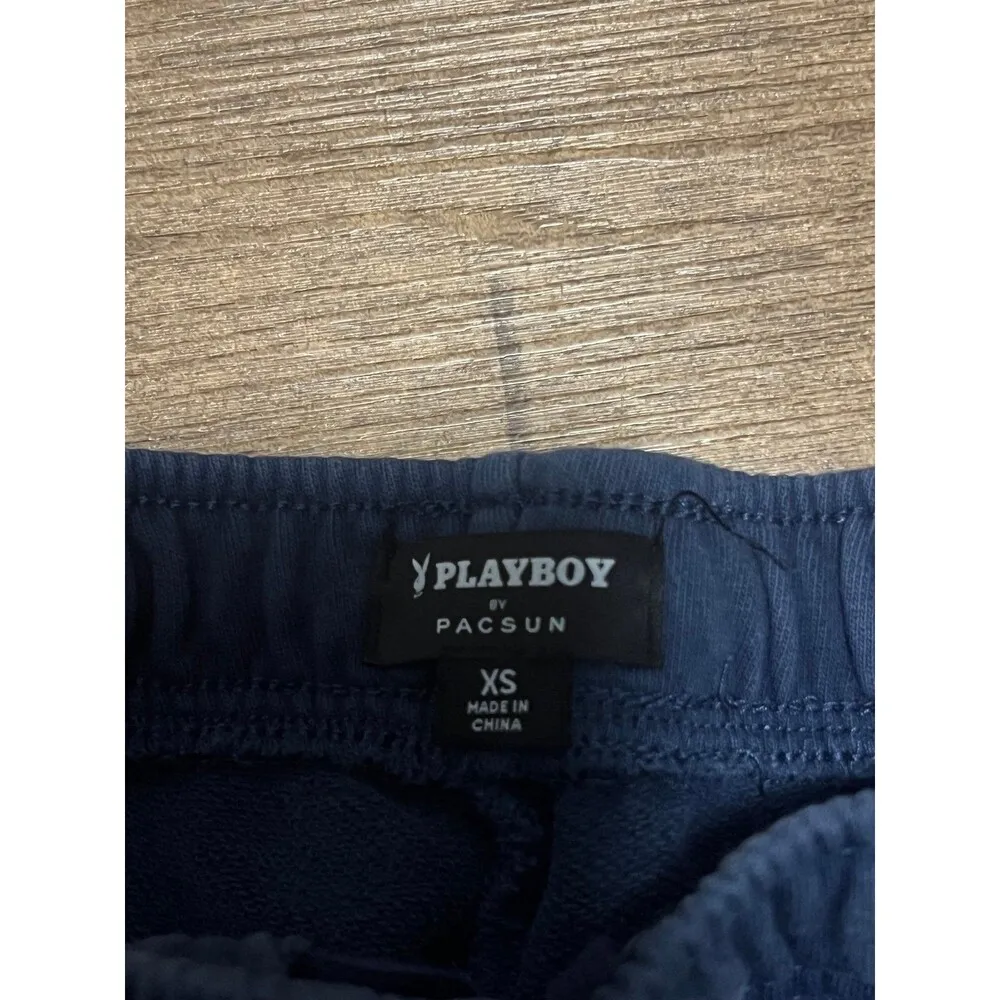 Playboy vintage fade navy cotton sweatpants - Image 5