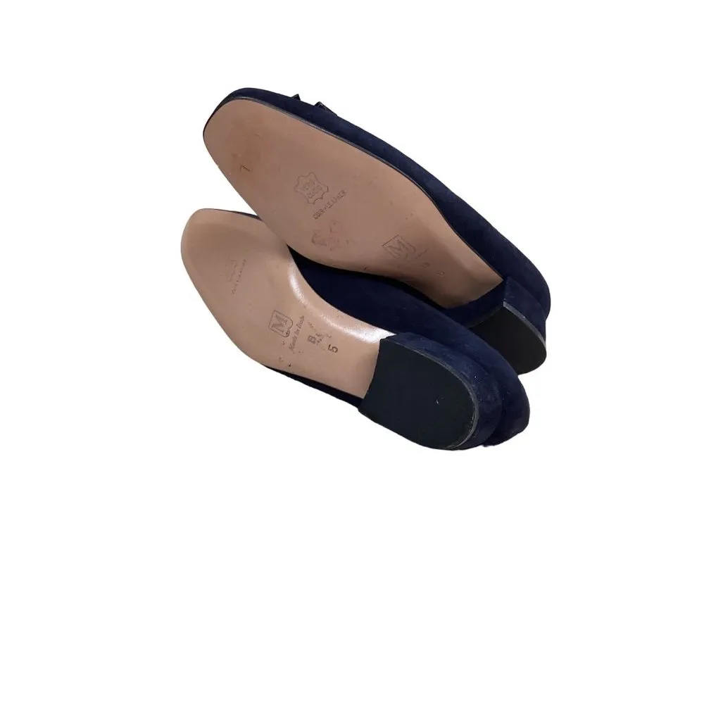 Bruno Magli Navy Blue shoes size 5 (648) - Image 3