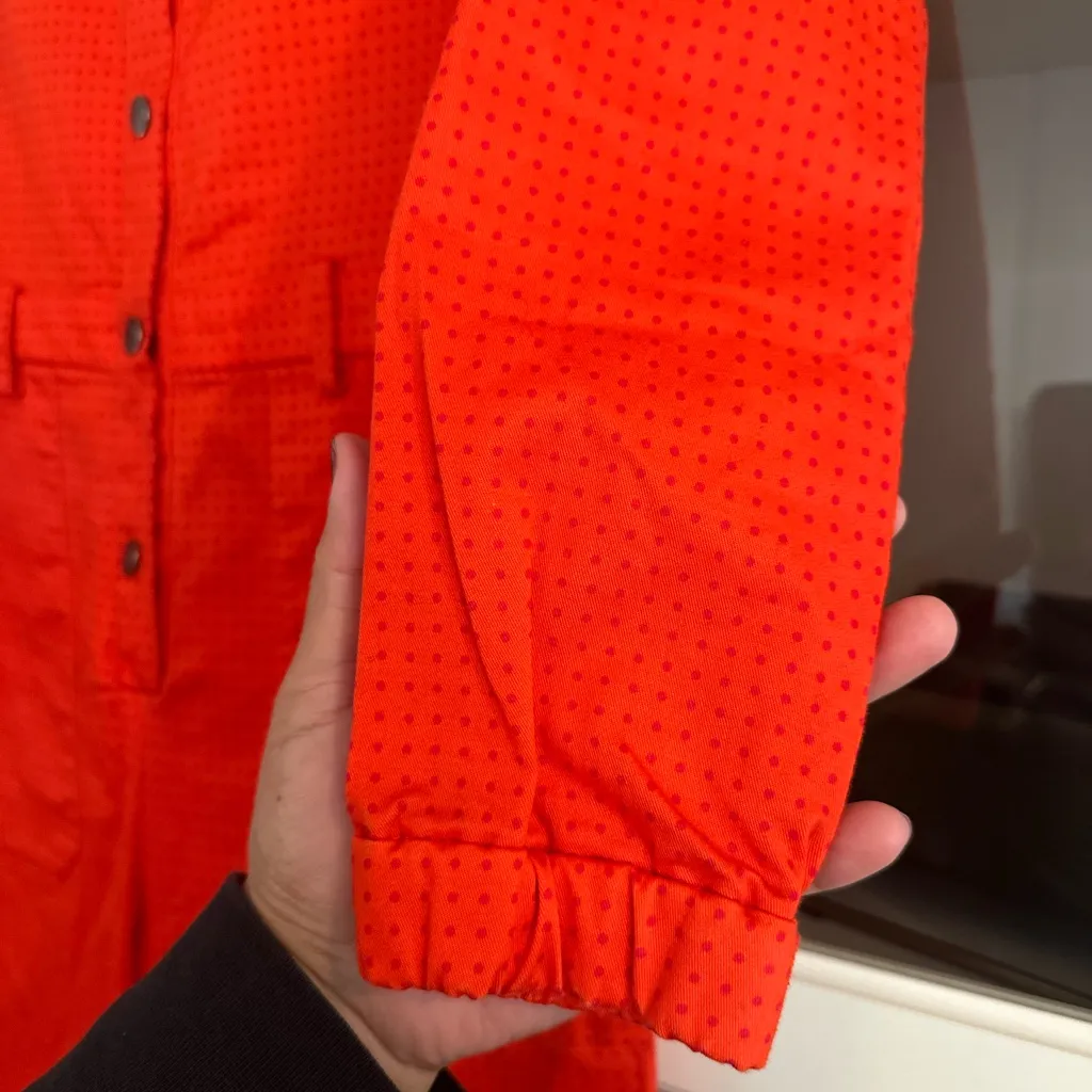 The Kit Alex Jumpsuit Infrared Dot size XS Orange - Image 6