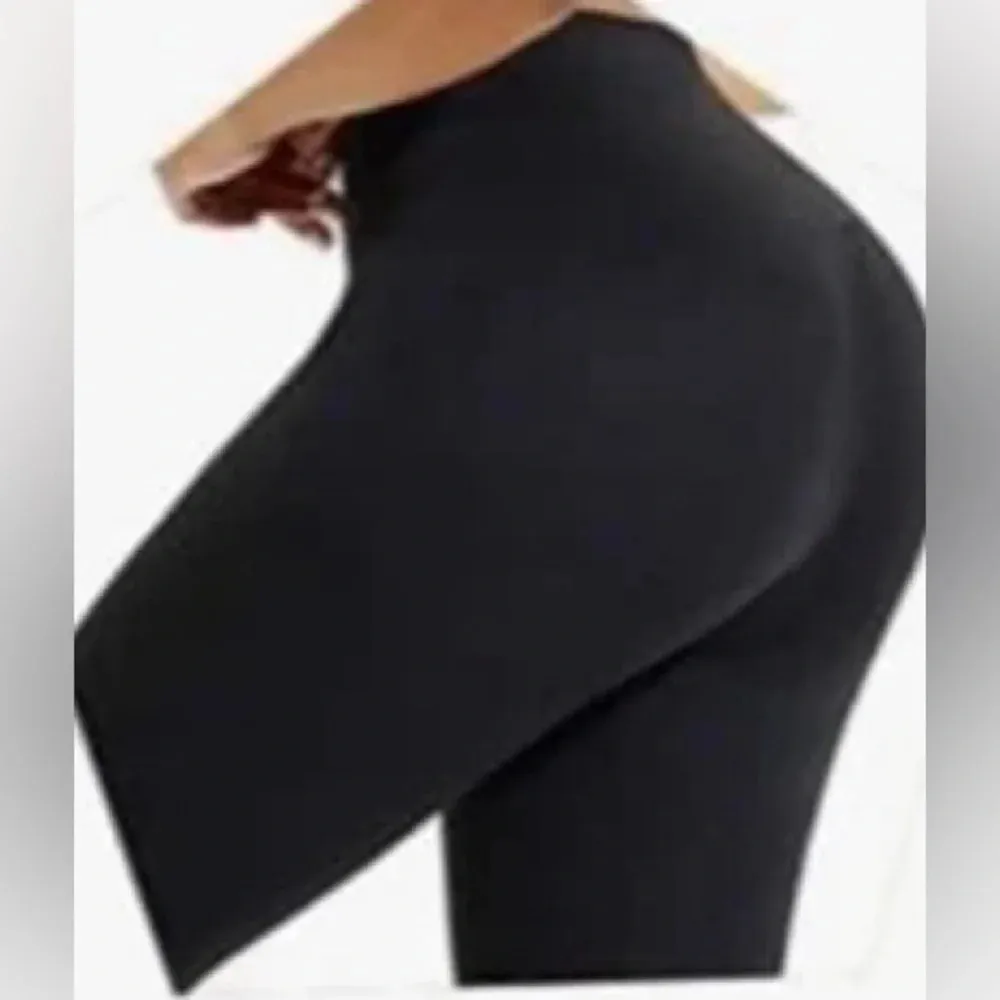 Kyoyo Tummy Control spandex leggings, size Large. Black - Image 3