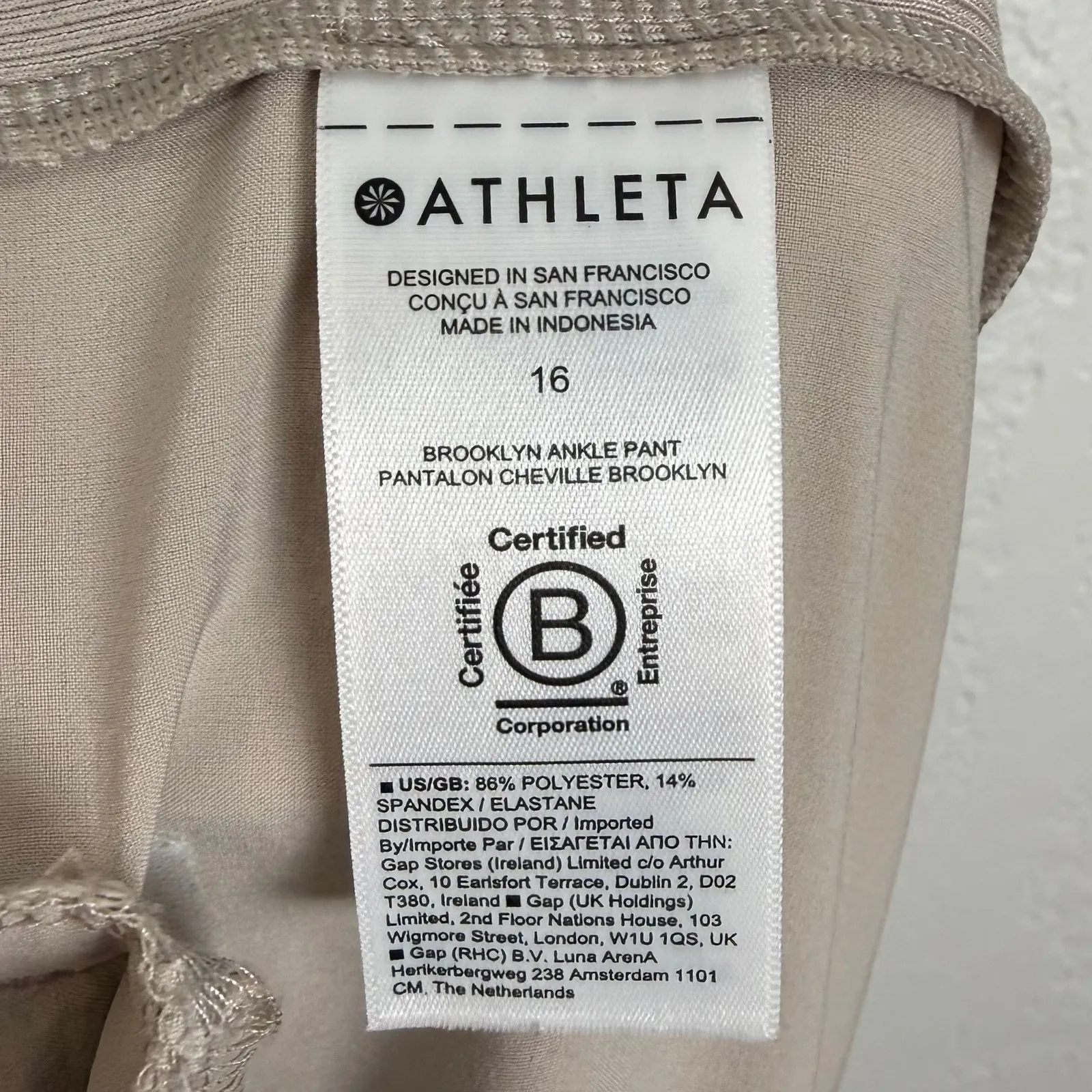 Athleta Brooklyn Mid-Rise Ankle Pant in Abalone Size 16 - Image 5