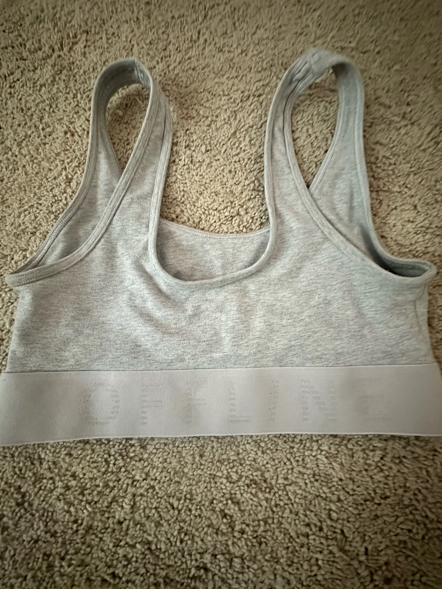 Aire sports bra/ Bralette s Gray - Image 2