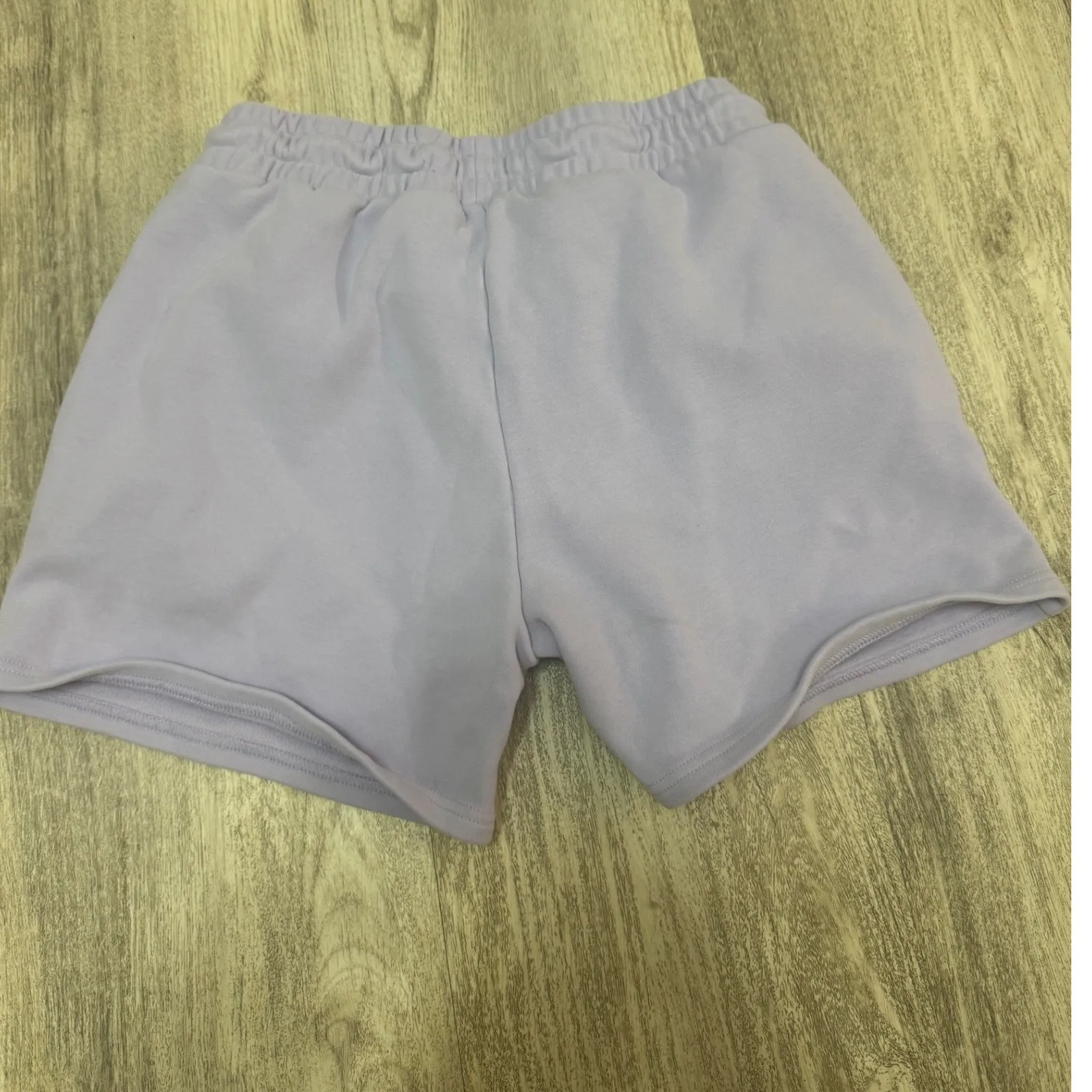 Zyia Active Lavender‎ Purple Sweat Shorts Women's XL Drawstring Elastic Waist - Image 3