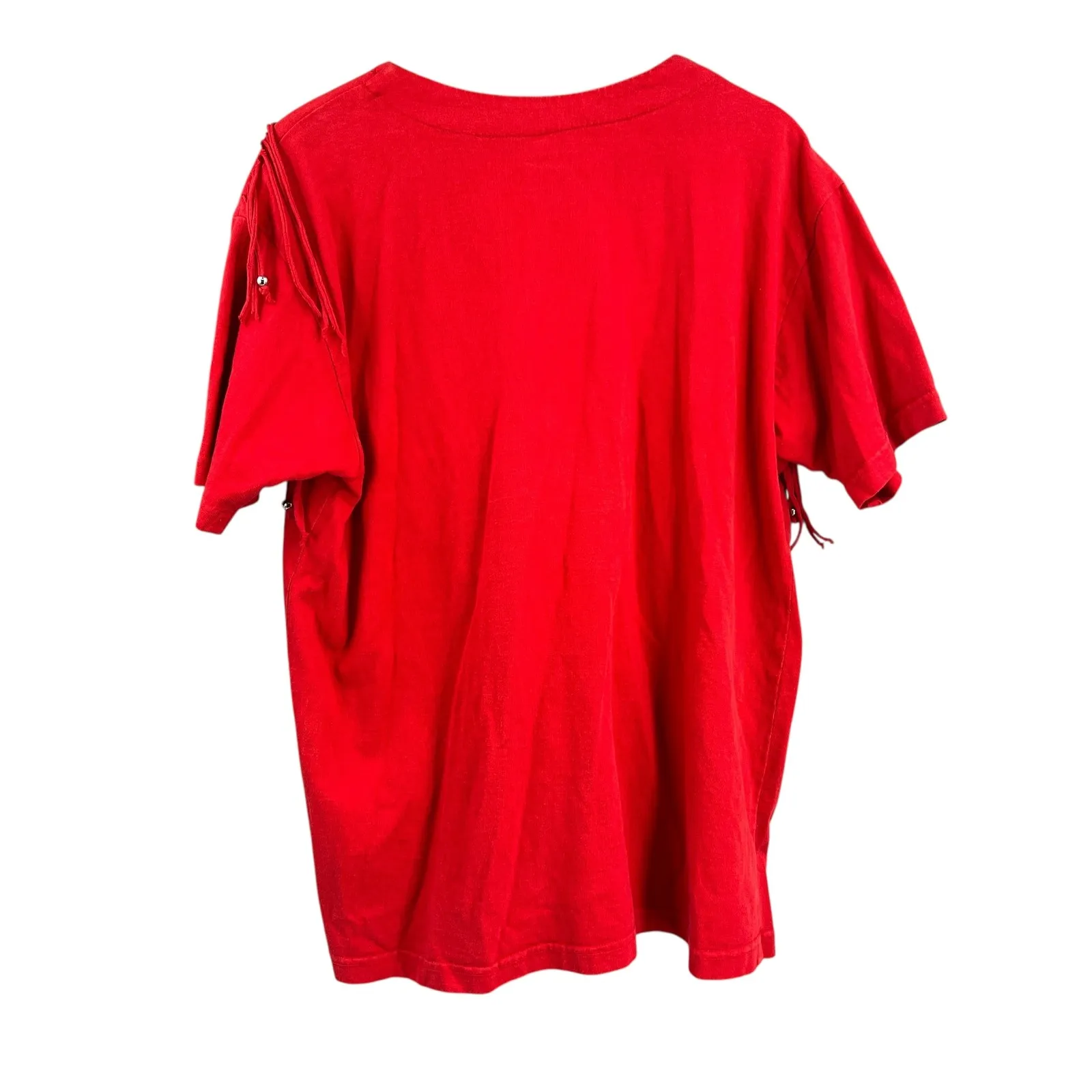 VTG Spotlight Red Fringe Western T - Image 3