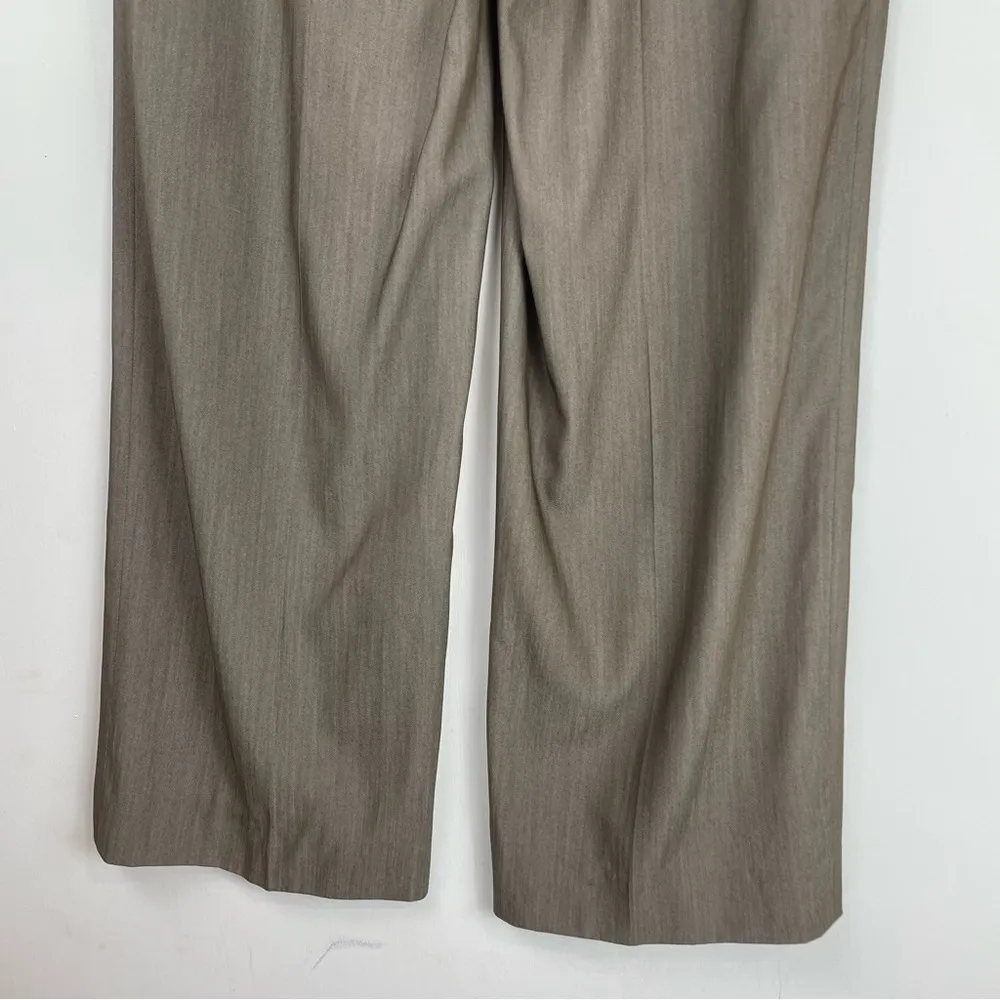 Lafayette 148 Vtg Wool Blend High Rise Wide Leg Trousers Pants Sz 8 - Image 11