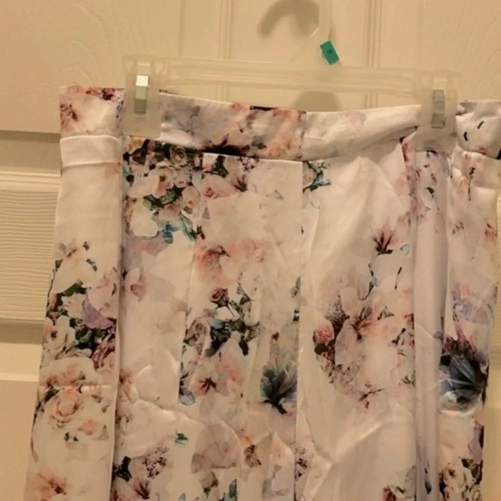 Maxi floral skirt multi colored L - Image 4