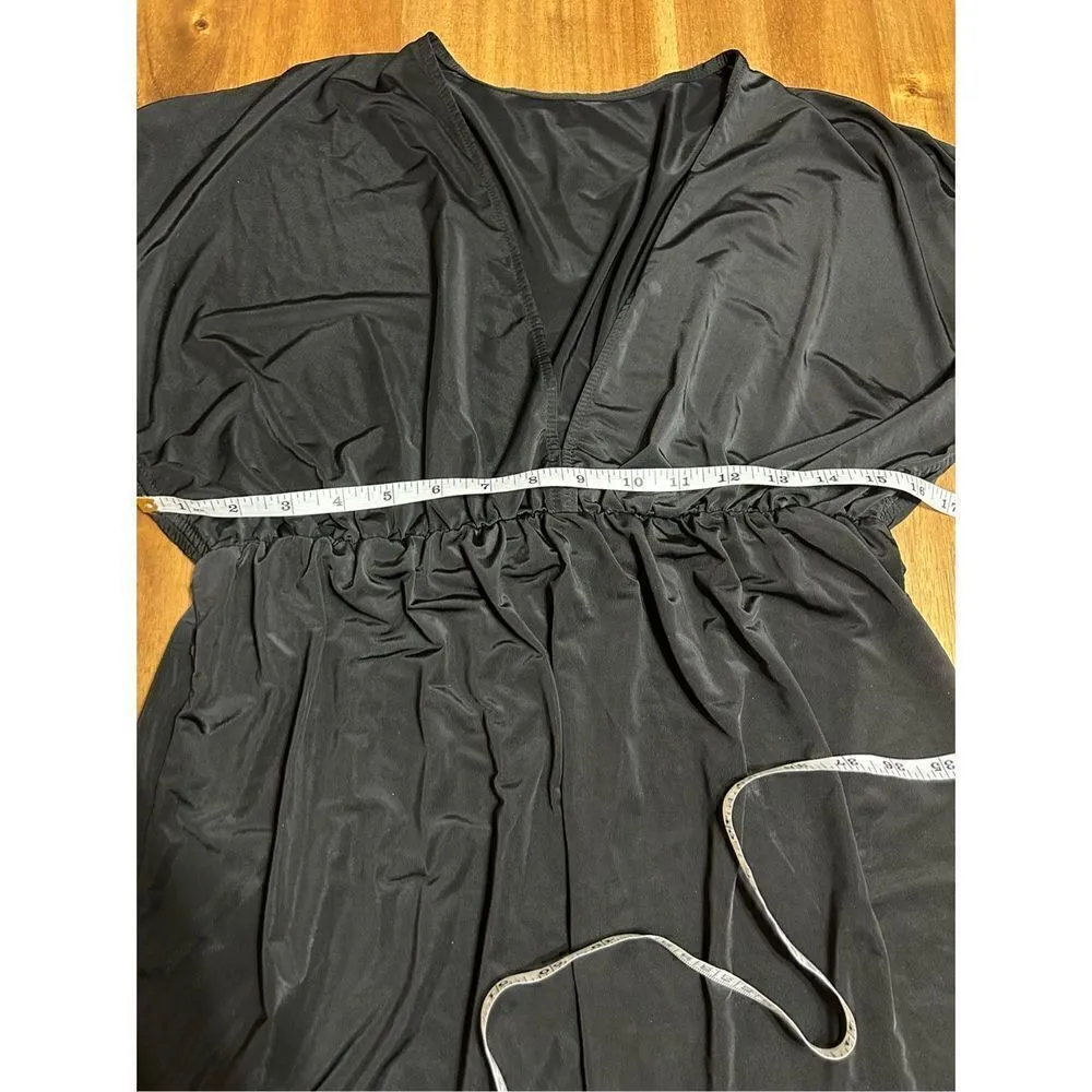 Swimsuit Cover up Black OS - Image 3