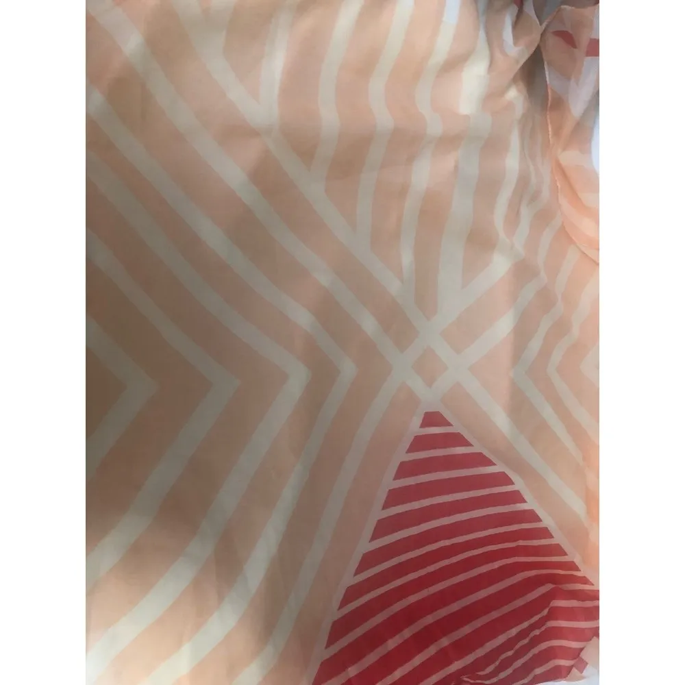 Express stripe print scarf OS - Image 2