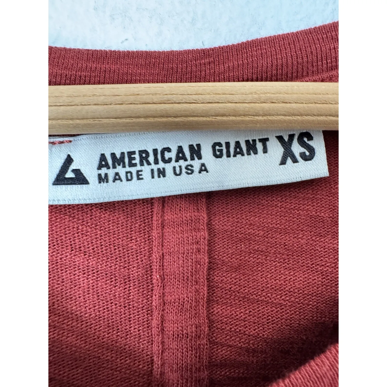 NWOT American Giant Slub Knit Long Sleeve V Neck Women’s T - Image 5