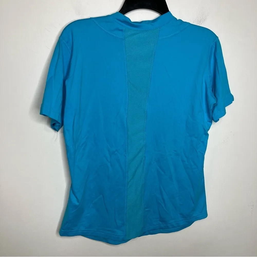 Nike‎ fit dry teal t-shirt size large - Image 3
