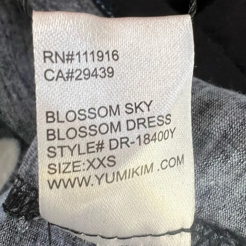 Yumi Kim NWT Blossom Maternity Dress Blossom Sky Floral Ruched Midi Dress XXS - Image 11