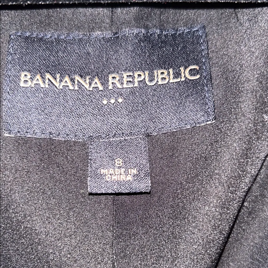 Banana Republic Monochrome Textured Blazer - Image 2