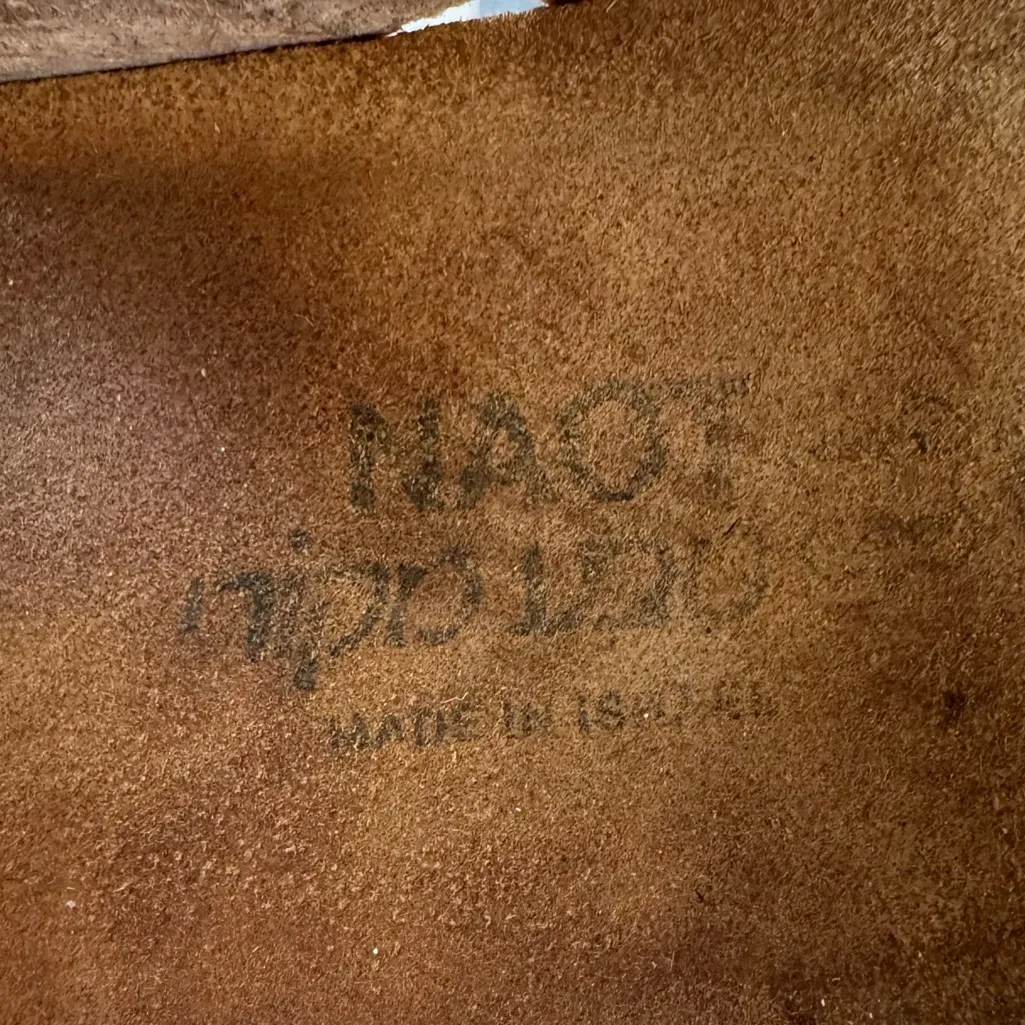 Naot Kayla Tan Wedge Sandals Size 6 - Image 9