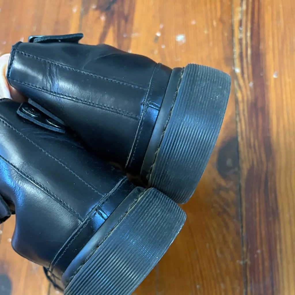 Dr. Martens Clarissa Black Strappy Platform Sandals Size 10 - Image 4