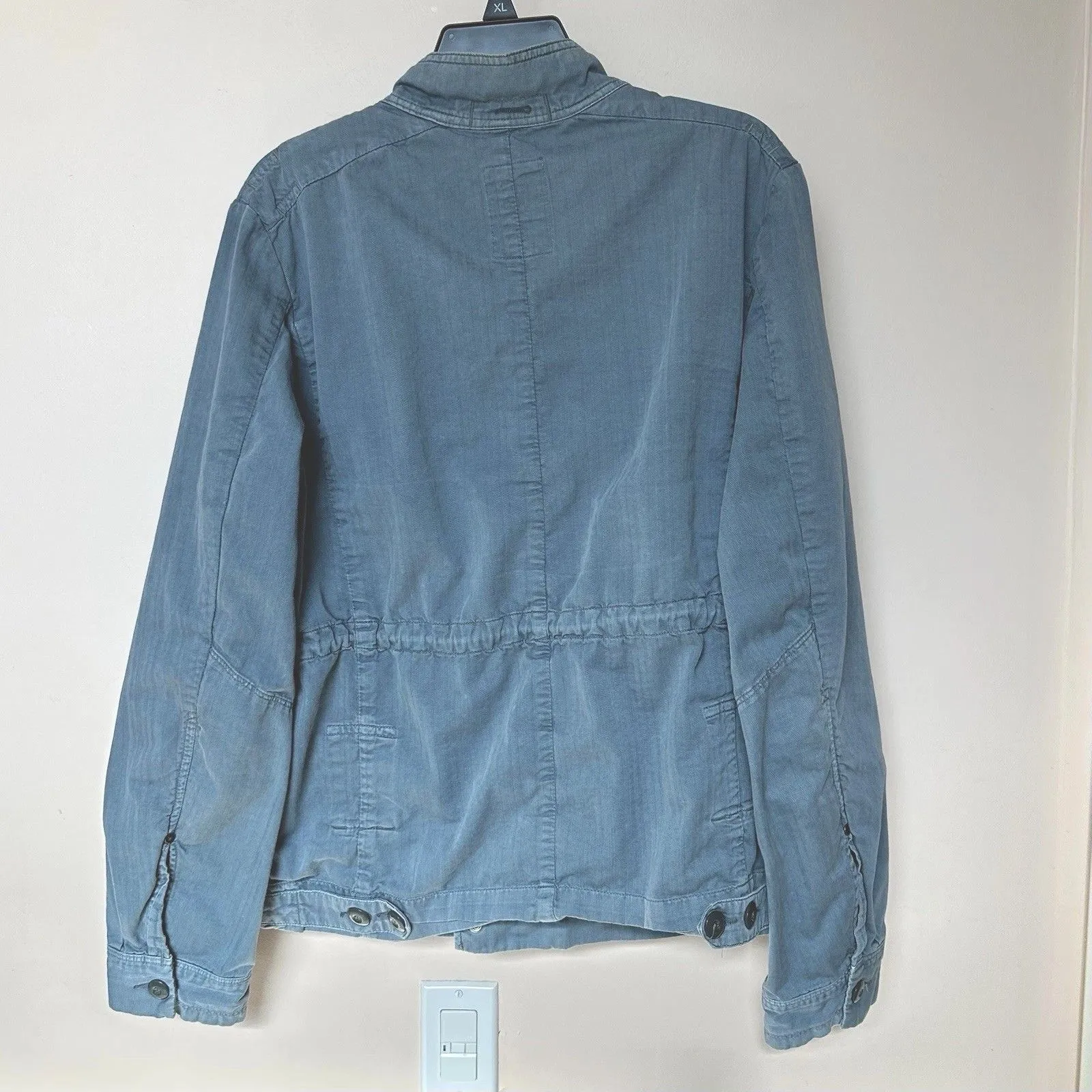 G-star Raw Shoreline Jacket Women’s Lg Utility Cinch Waist Blue - Image 3