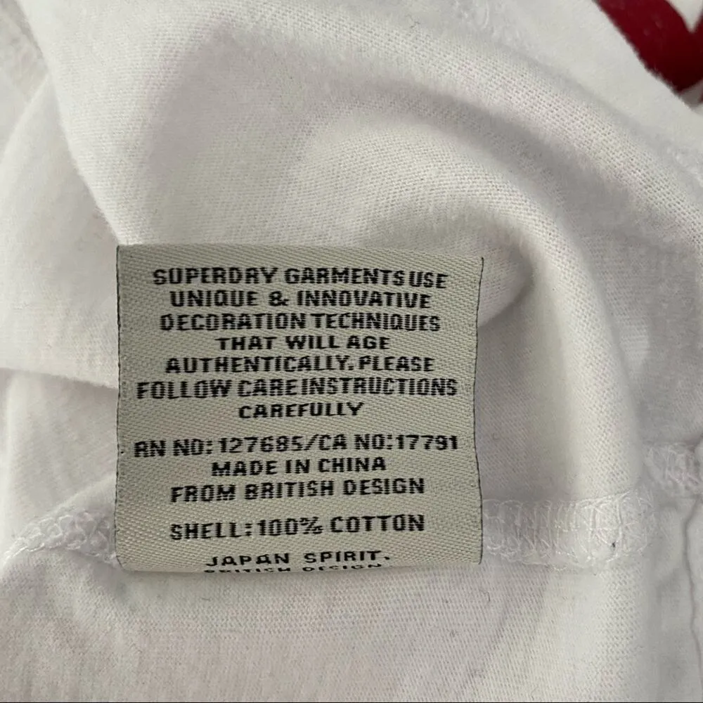 Superdry Japan #59 Stadium Speedway T-shirt XL - Image 6