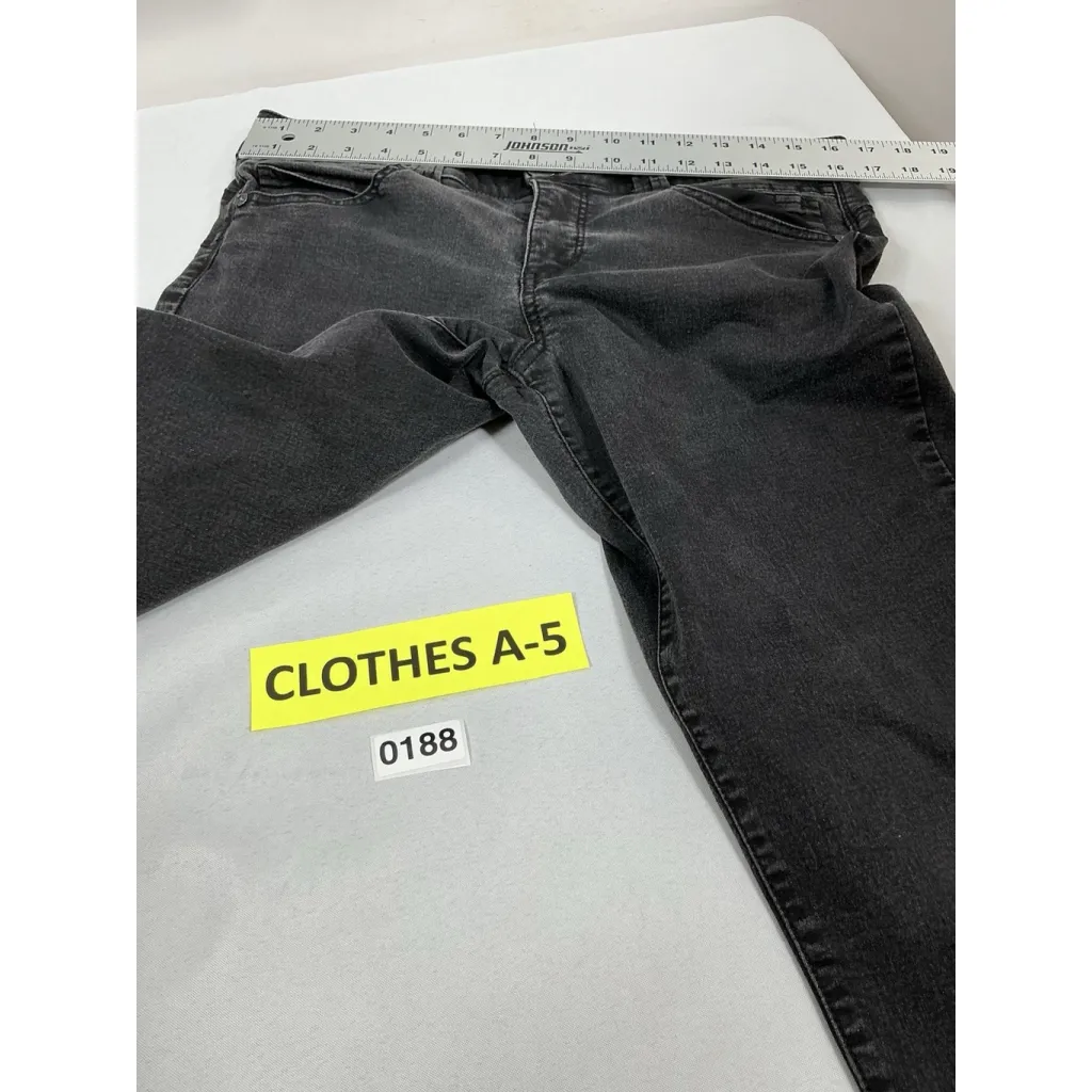 Womans Excellent Condition Democracy Stretch Black Jeans 14 Ankle 0188/B-5 - Image 6