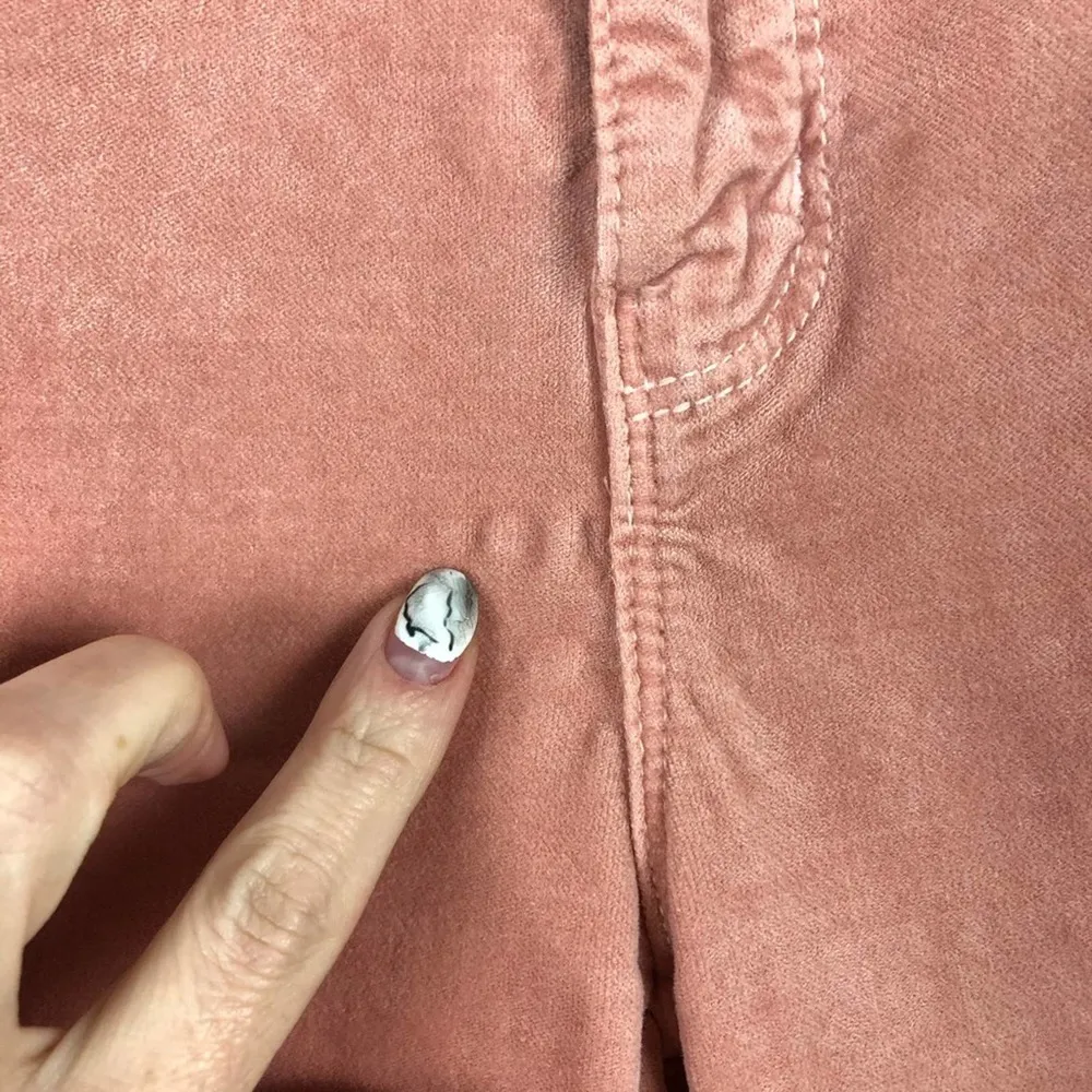 L AGENCE Margot Blush Velvet Cropped High-Rise Pants Size 26 - Image 14