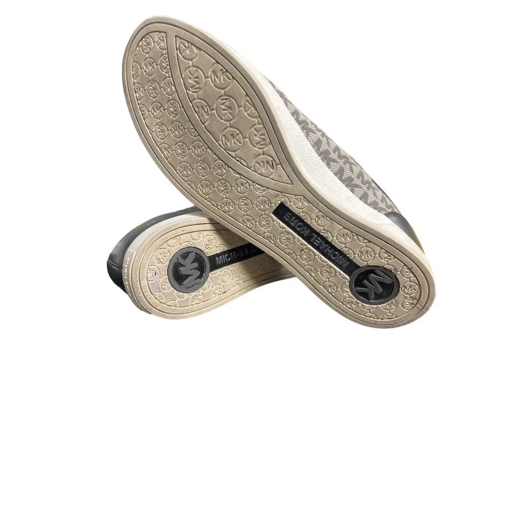 Michael Kors Women's Black/White Shoes/Sneakers/Low-Tops Size 8 SKU 1787 - Image 5