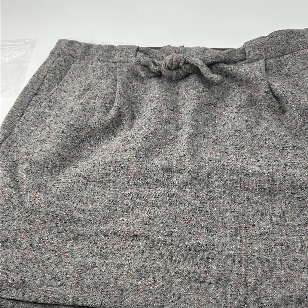 J. Crew Gray Tweed Mini Skirt with Bow - Image 3