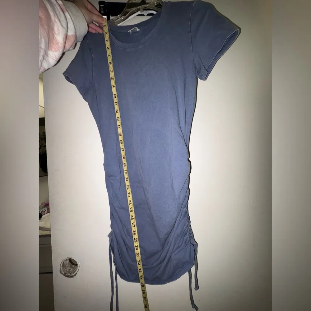 PINK Size M Blue Dress Sinched sides - Image 7