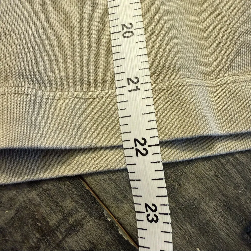 Zara Beige Wide Sleeve‎ Crewneck Sweater Small - Image 6