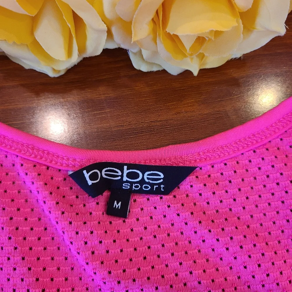 Bebe Sports Tank w/ Tie Dye Logo Medium - Image 7