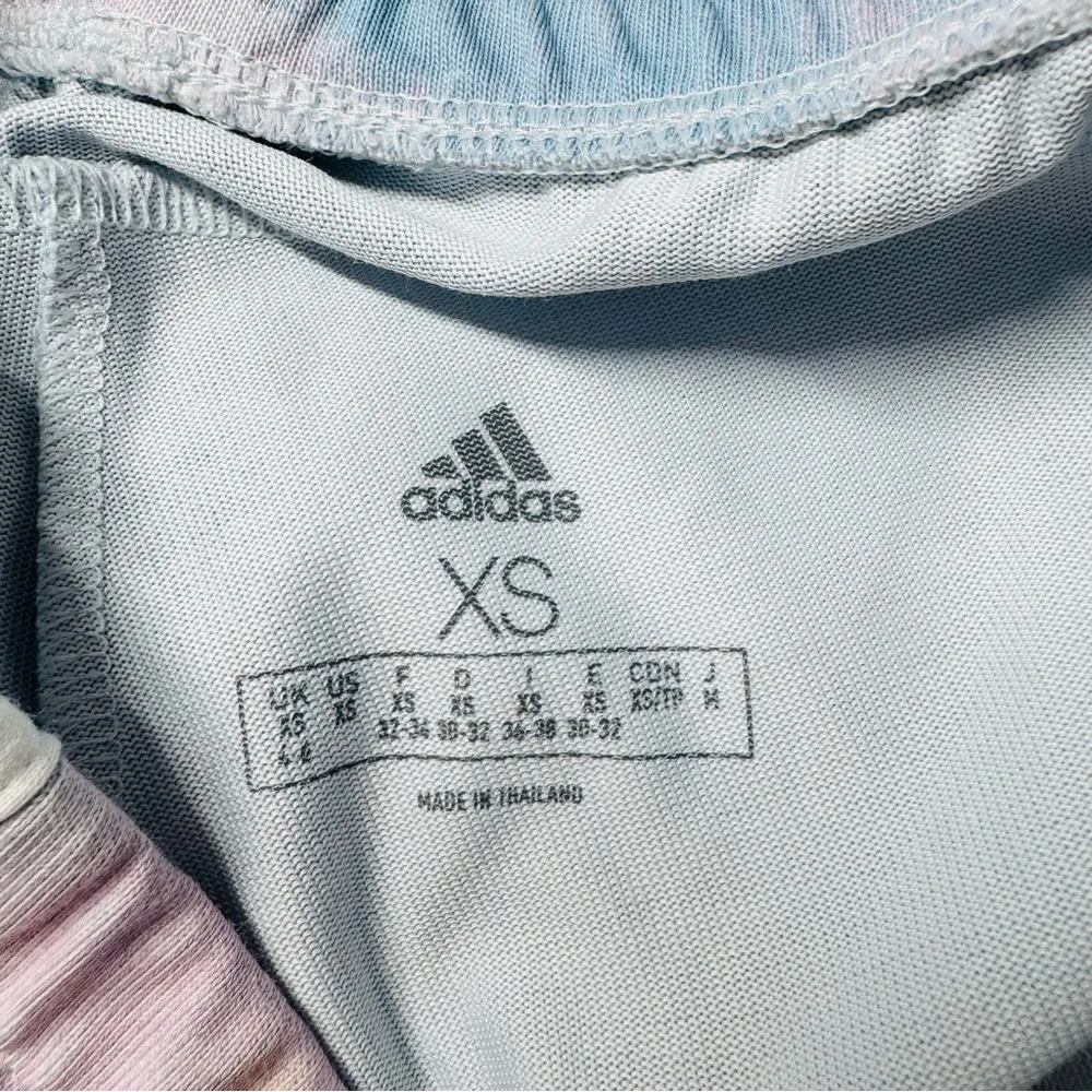 ADIDAS SP Shorts Blue Pink Tie Dye Shorts - XS-  NWT - Image 7