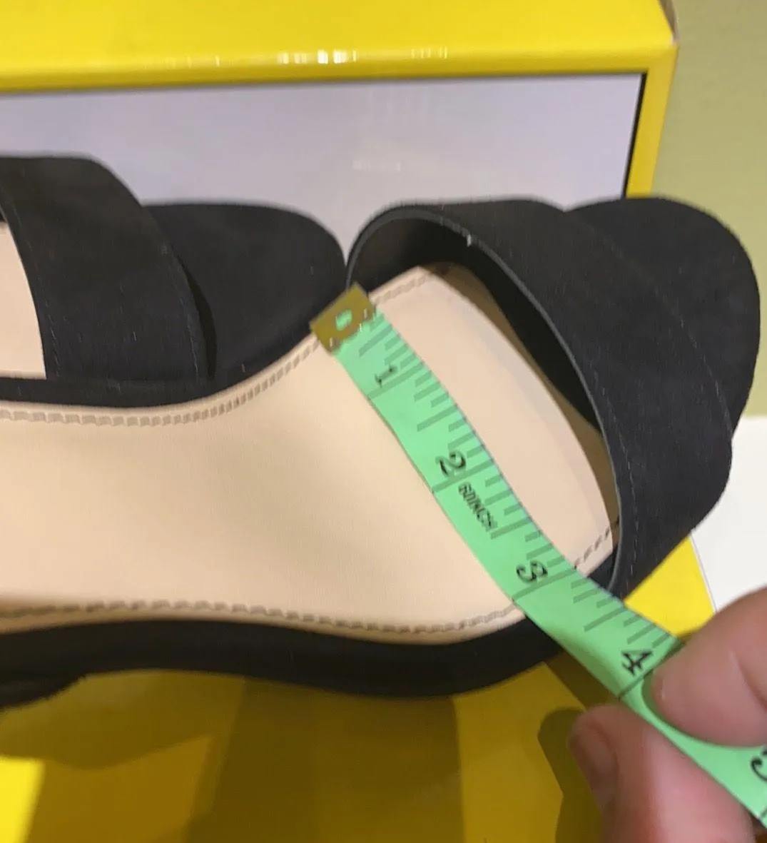 NEW !!!!! Slingback Black Suedette Shoes !!!! - Image 7