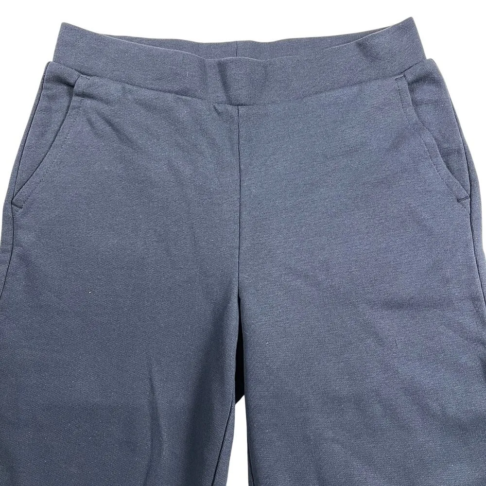 Haven Well Within Navy Blue Straight Leg Cropped Lounge Sweat Pants Size XS - Image 3