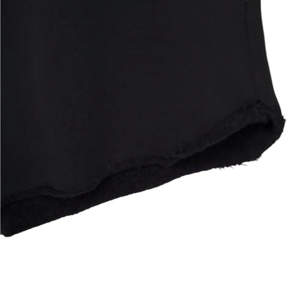 Joie Burdett Terry Cotton Black Stripe Detail
Sweatpants pull-on shorts M - Image 8