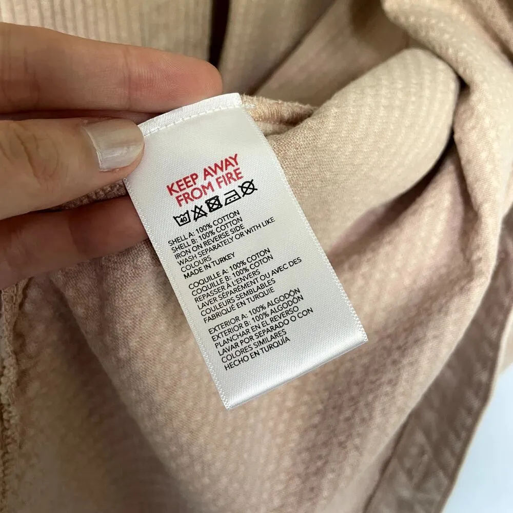 Urban Outfitters BDG pink corduroy jacket women's size XL pockets button down - Image 4