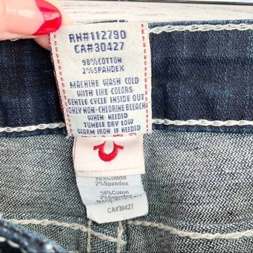 True Religion Dark Bootcut Midrise Jeans - Image 4