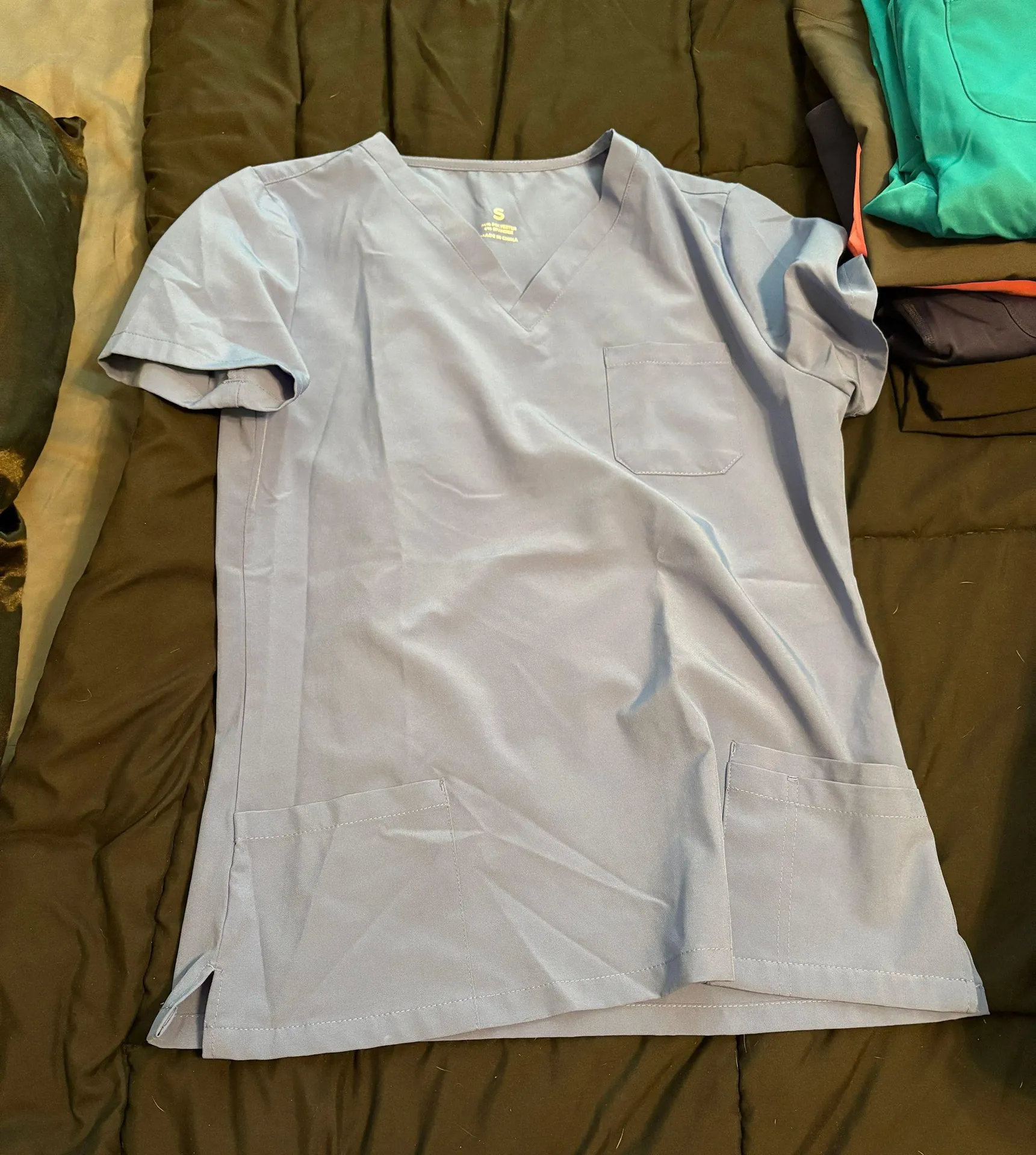 light blue scrub set - Image 2