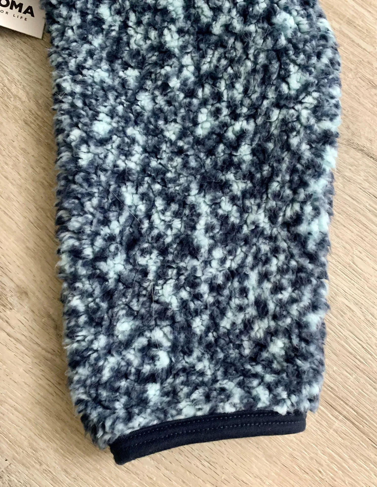 NWT two Toned Fleece Zipper Pullover XL - Image 5